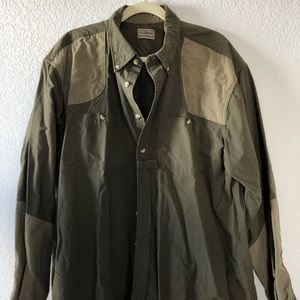 LL bean button up